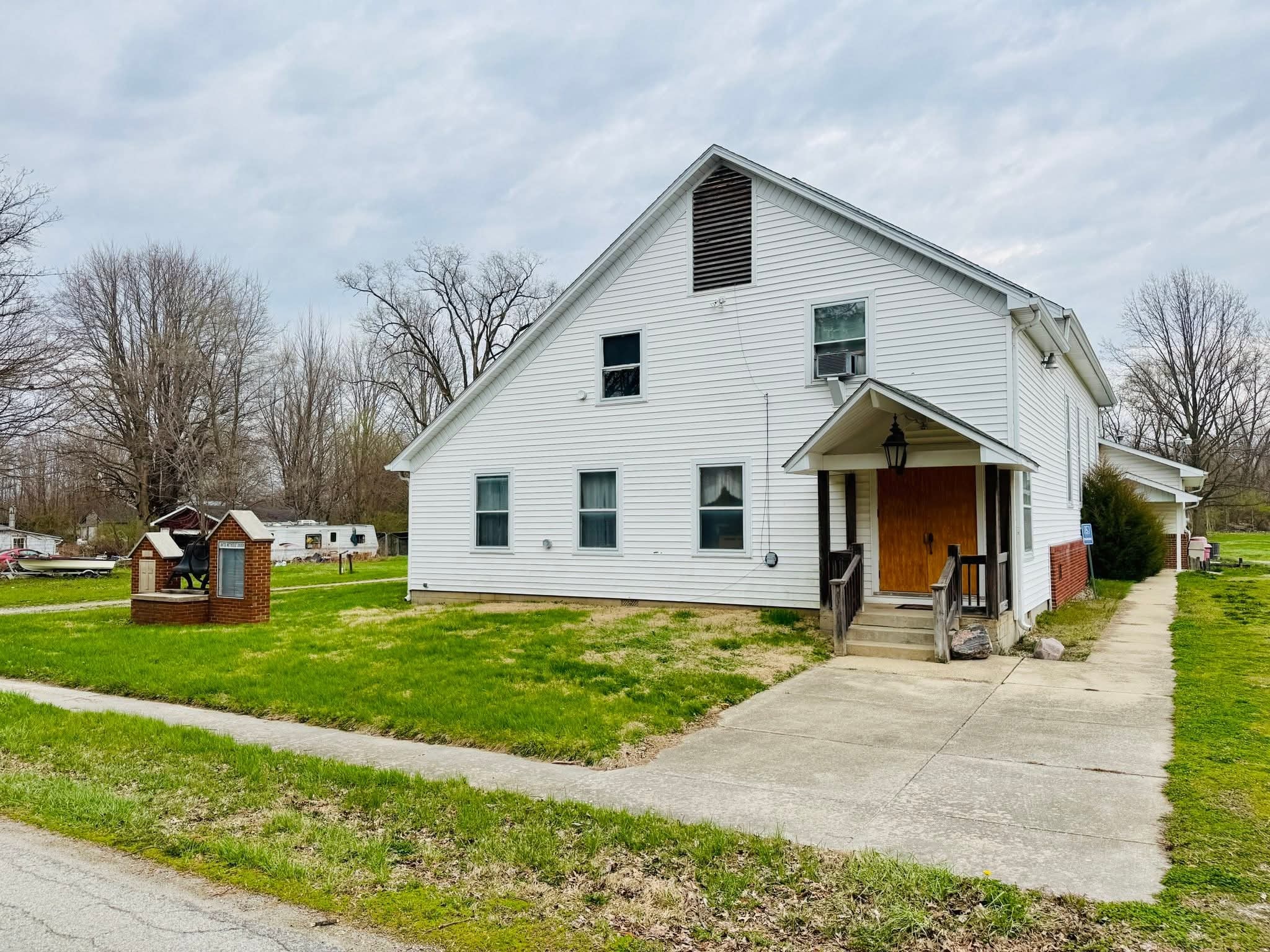 The historic 1887 building that houses Rustic Bell